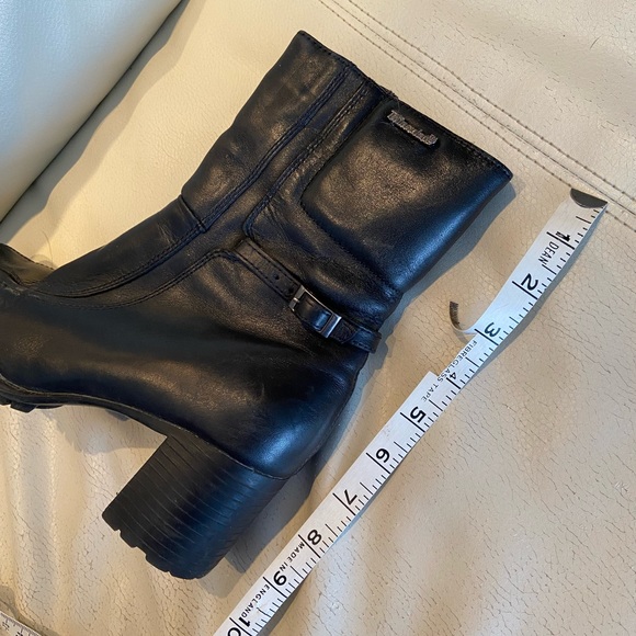 Thinsulate winter boots genuine leather black size 6 - Picture 9 of 10